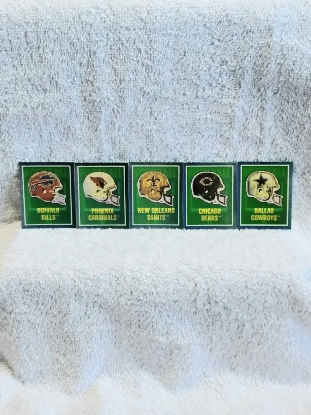 2/$25 Mint Set of 5 1989 Score Supplemental Set NFL Mini Holo Trivia Cards!